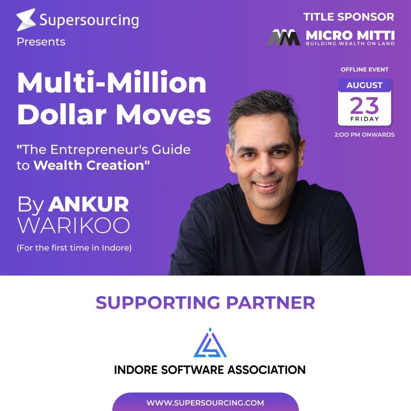 Multi-Million-Dollar Moves: The Entrepreneur's Guide to Wealth Creation by Ankur Warikoo